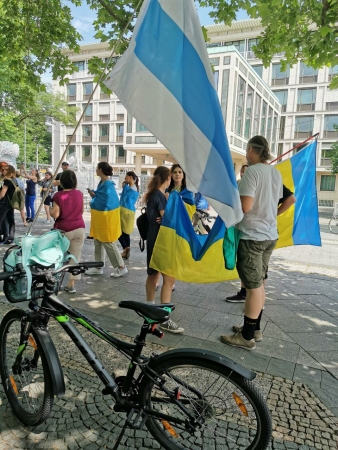 Ганновер. Акция в поддержку Украины. 26 июня 2022