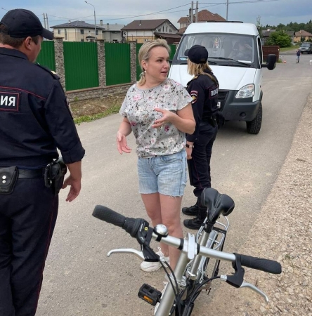Марину Овсянникову задержала полиция