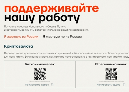 Оплата штрафов активистов. Команда Навального.