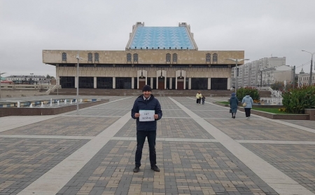 Ленар Хафизов повторно привлекается за дискредитацию армии в Казани