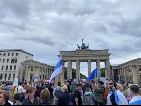 Митинг в поддержку Кара-Мурзы. Берлин.