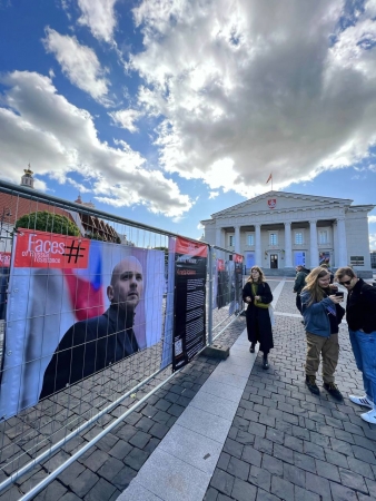 "Лица российского сопротивления". Вильнюс.